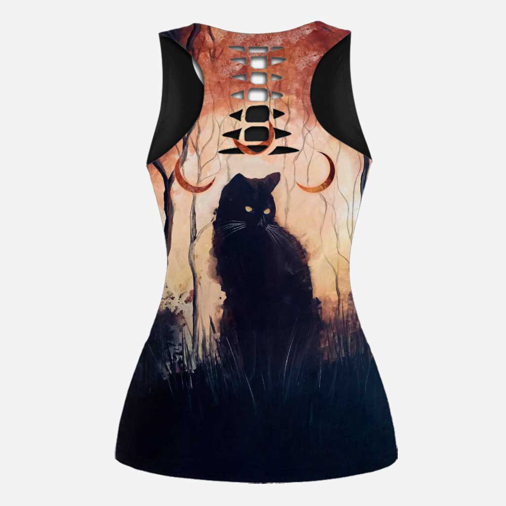 Harm None, Do As Ye Wilt - Personalized Witch Hollow Tank Top and Leggings