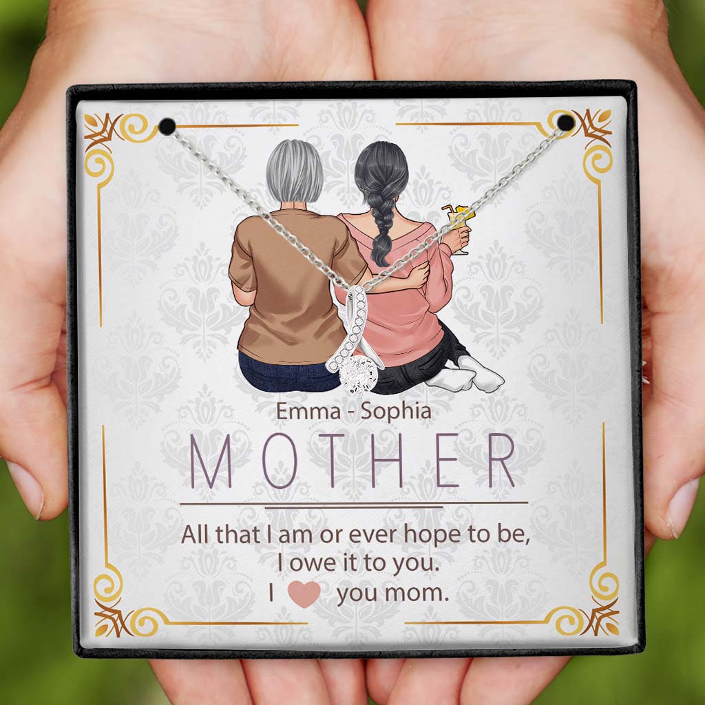 Mother And Daughter - Personalized Mother’s Day Mother Necklace
