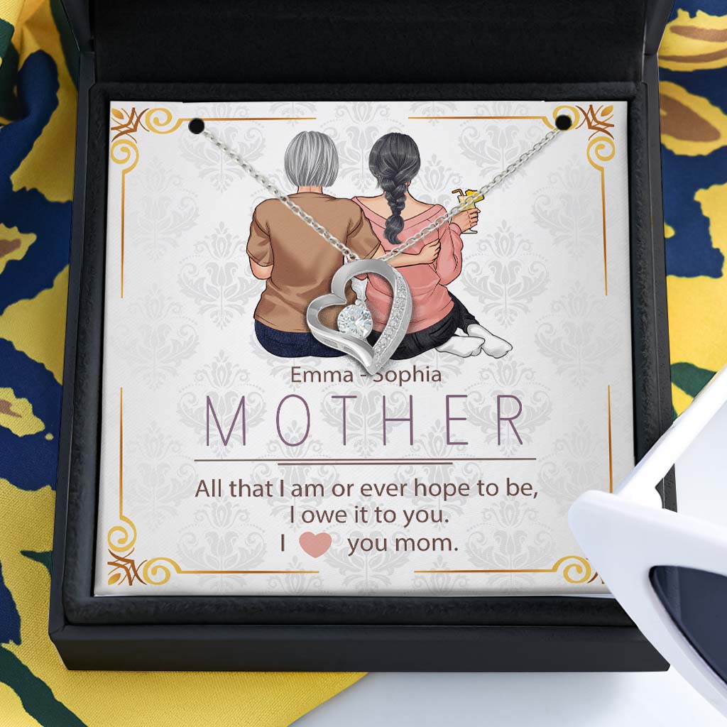 Mother And Daughter - Personalized Mother’s Day Mother Necklace