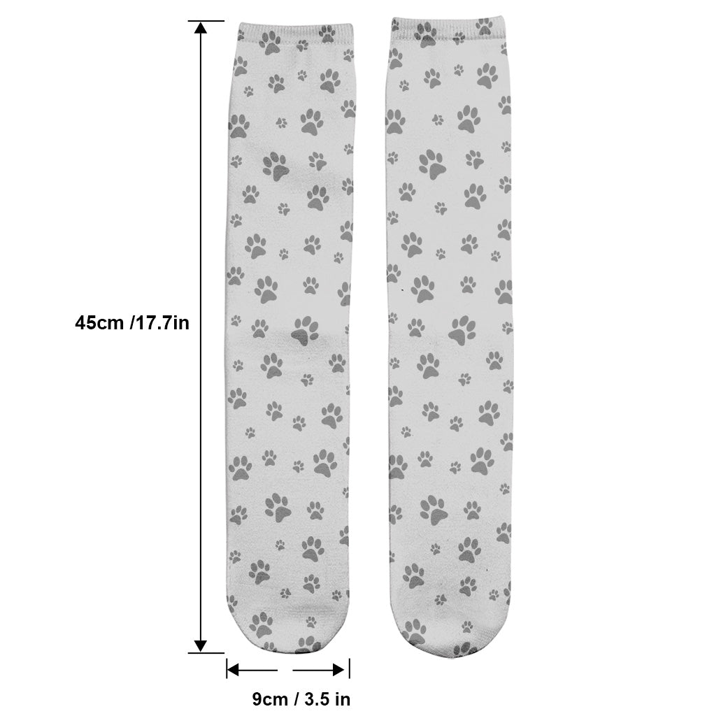 I Can Get Up Right Now - Cat gift for dog lover - Personalized Socks