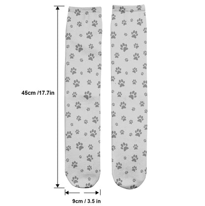 I Can Get Up Right Now - Cat gift for dog lover - Personalized Socks