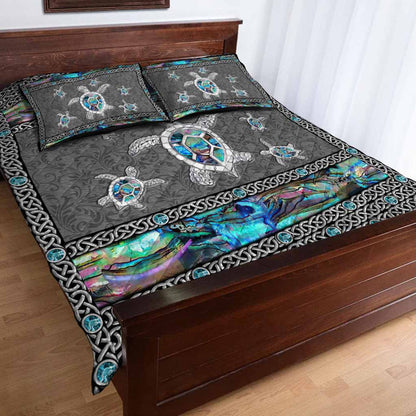 Love Turtles Blue Ocean - Quilt Set