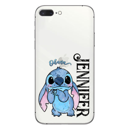 Ohana - Personalized Ohana Clear Phone Case