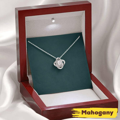 To My Nana Gifts For Grandma - Grandma Love Knot Necklace 0921