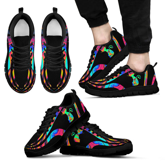 Colorful Hologram Cat Cat Sneakers 0622