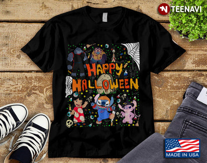 Happy Halloween Ohana T-shirt and Hoodie 0823