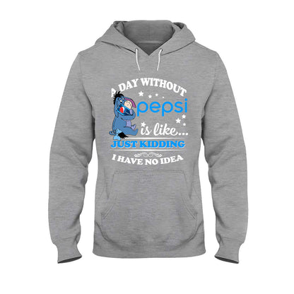 A Day Without Blue Soft Drink T-shirt and Hoodie