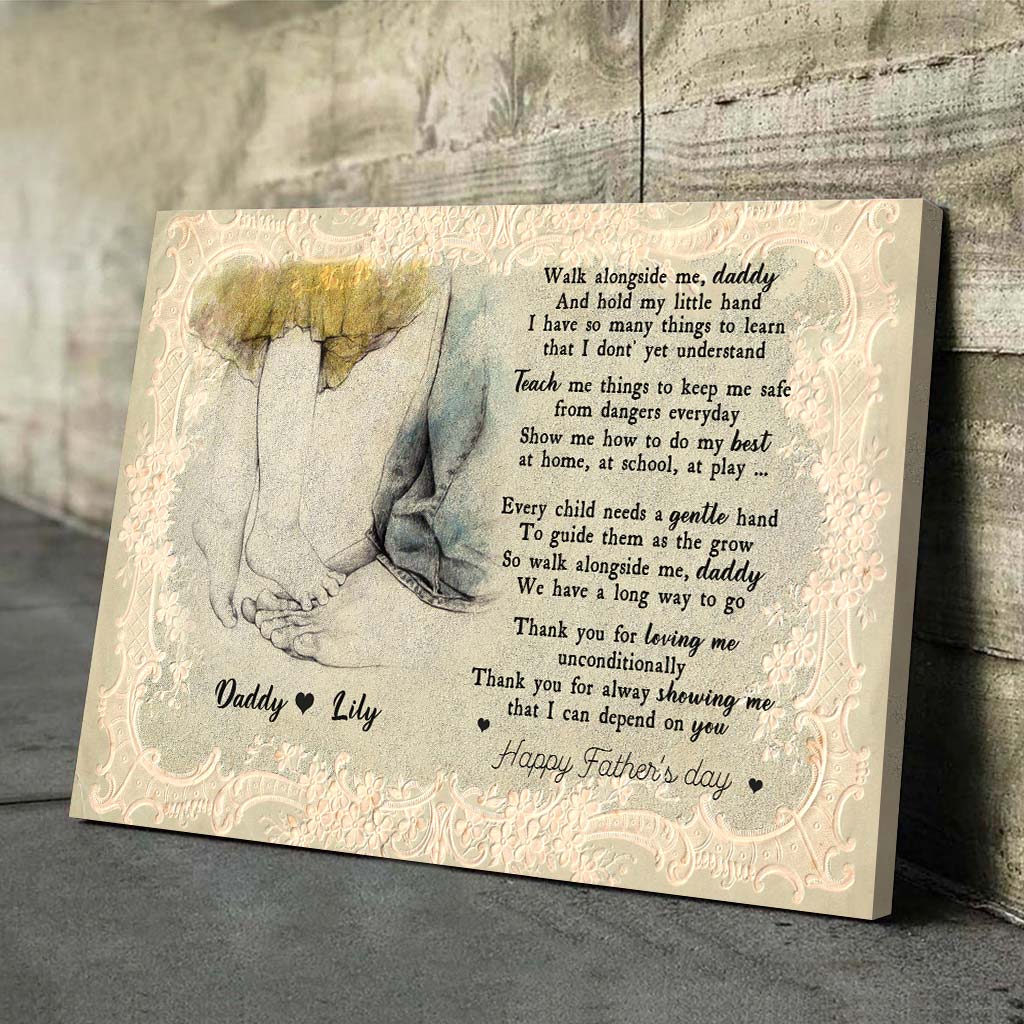 You Will Stay There Forever - Personalized Father's Day Father Poster