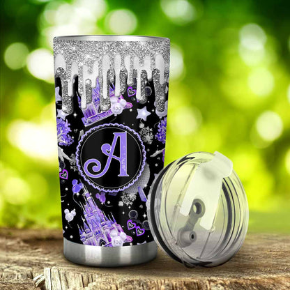 Magical Dripping 100 Years Of Wonder - Personalized Mouse Tumbler