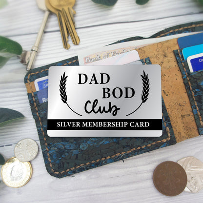 VIP Platinum Member - Personalized Father Wallet Insert Card
