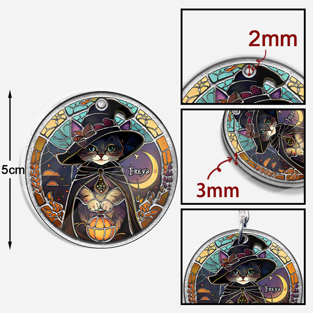 Hello Darkness - Personalized Witch Keychain