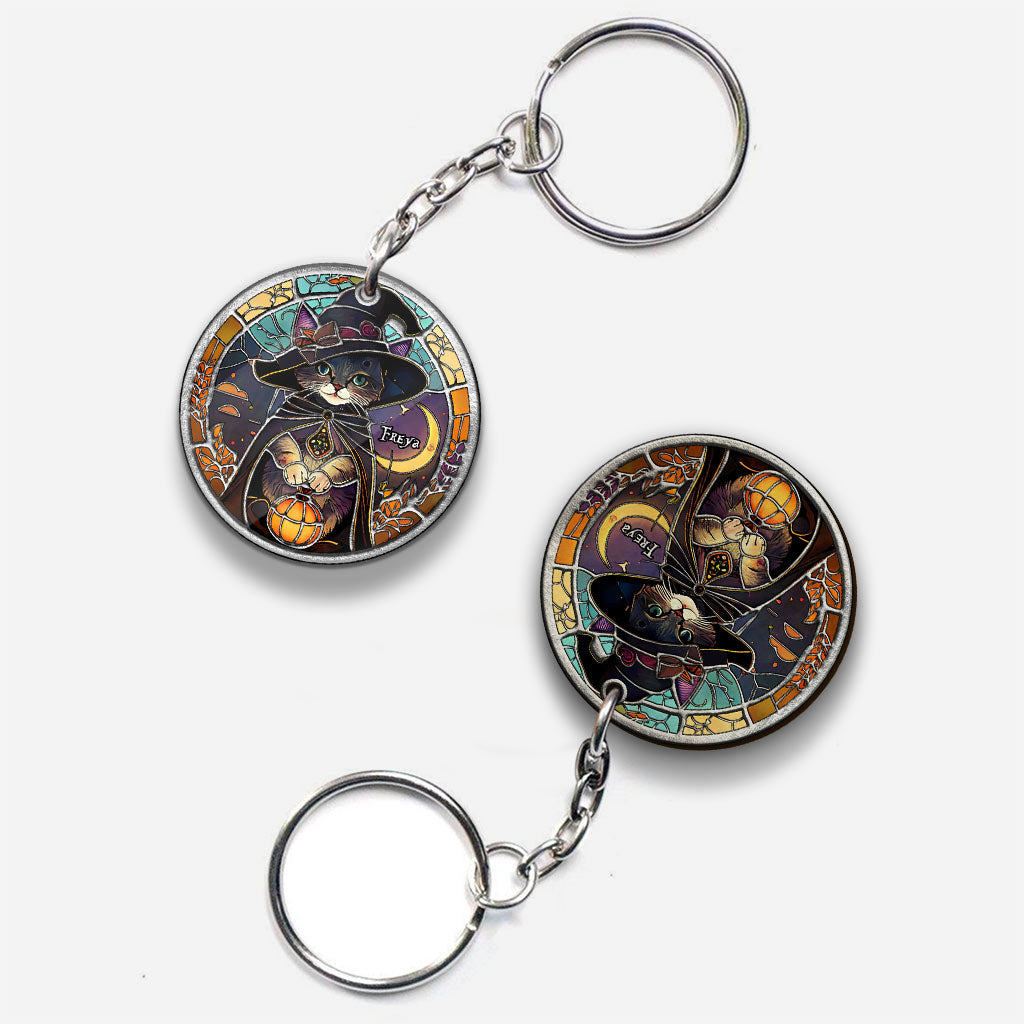 Hello Darkness - Personalized Witch Keychain