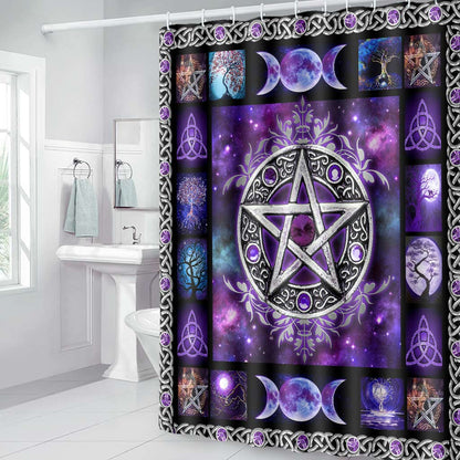Witch - Bathroom Curtain & Mats Set