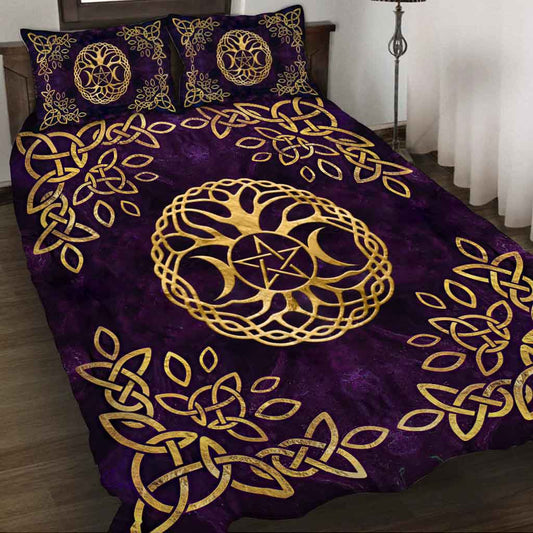 Triple Goddess - Witch Quilt Set