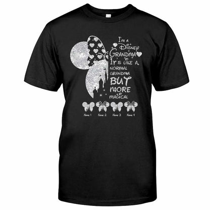 Magical Grandma - Personalized Mouse T-shirt and Hoodie