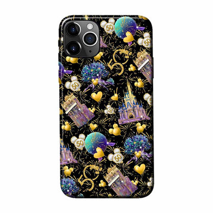 50th Anniversary Magic Kingdom - Mouse Phone Case