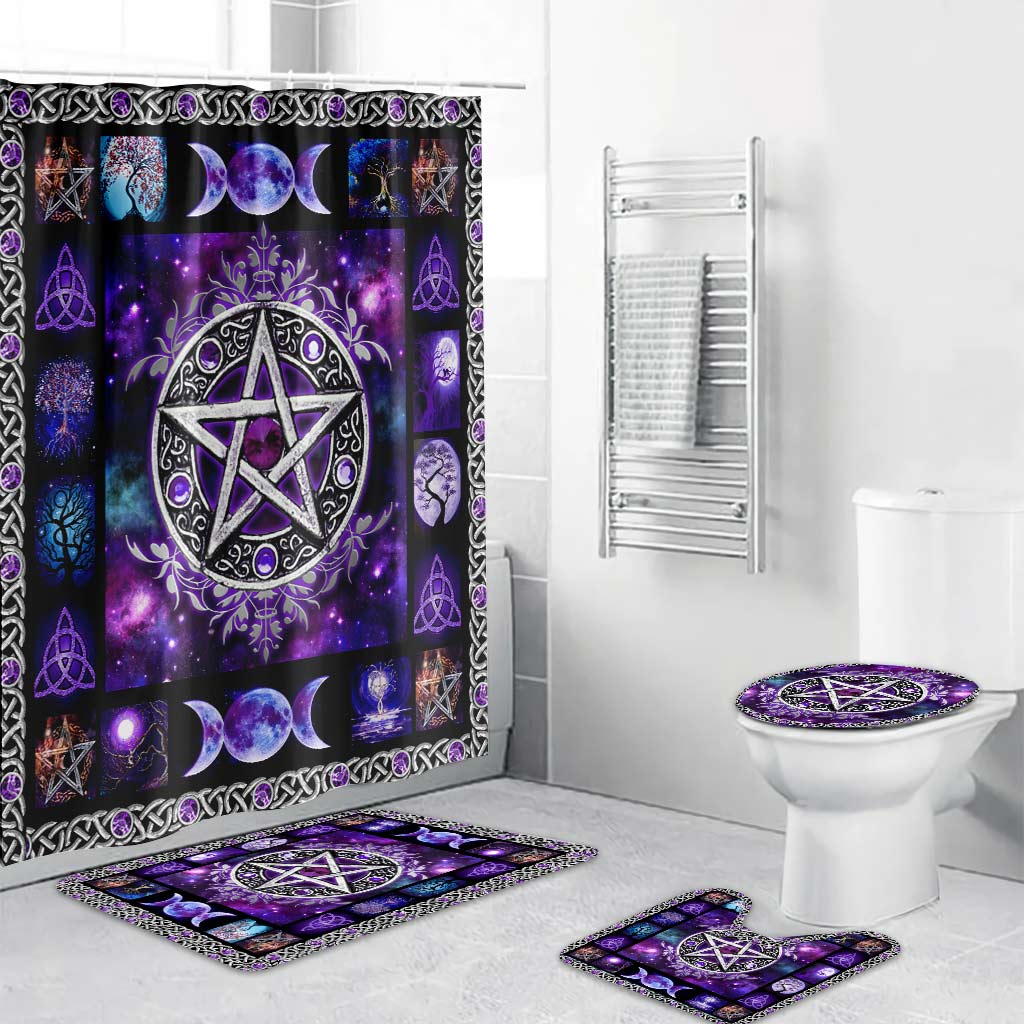 Witch - Bathroom Curtain & Mats Set