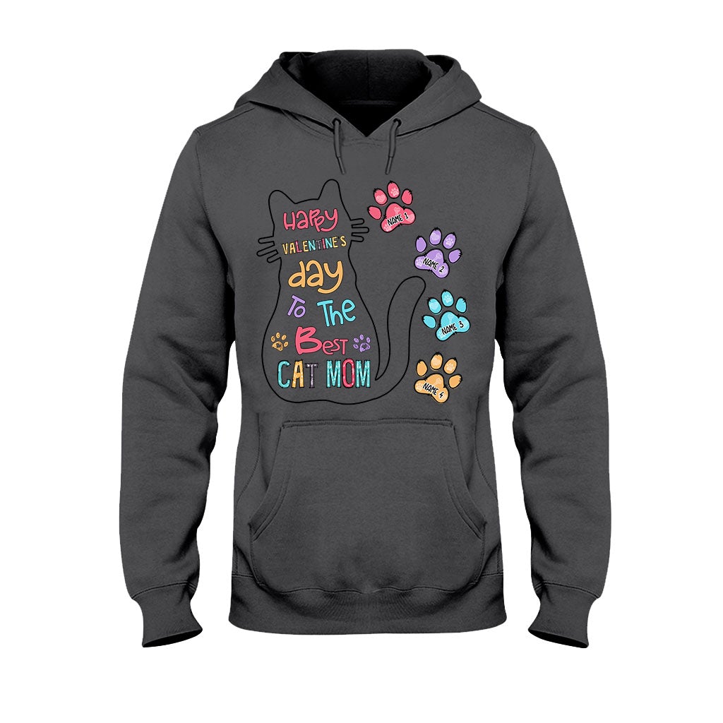 Cat Mom Life Is Better With Cats - Personalized Cat T-shirt and Hoodie