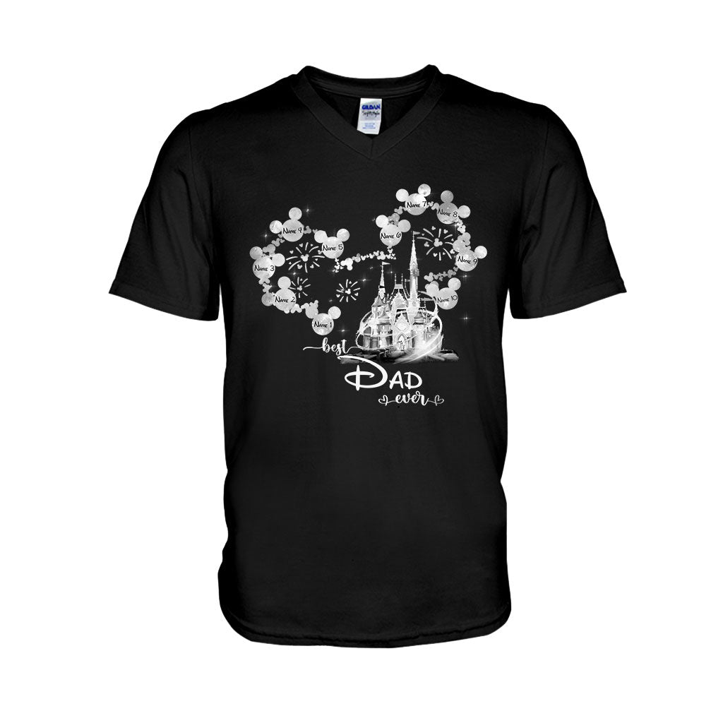 Best Dad Ever - Personalized Mother's Day Mouse T-shirt and Hoodie