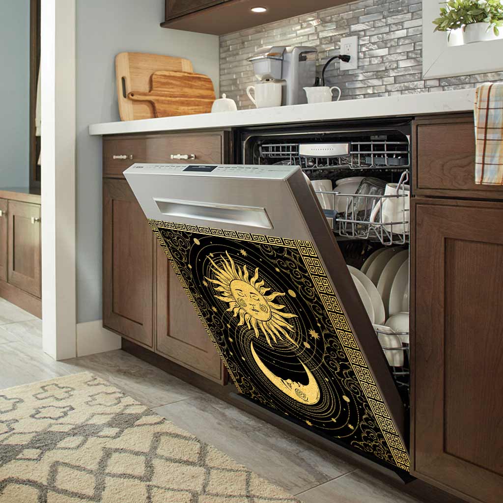 Sun And Moon Magic - Witch Dishwasher Cover