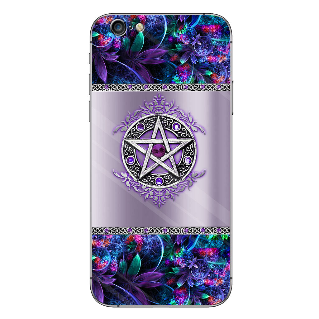 Purple Pentacle Witch - Personalized Phone Case
