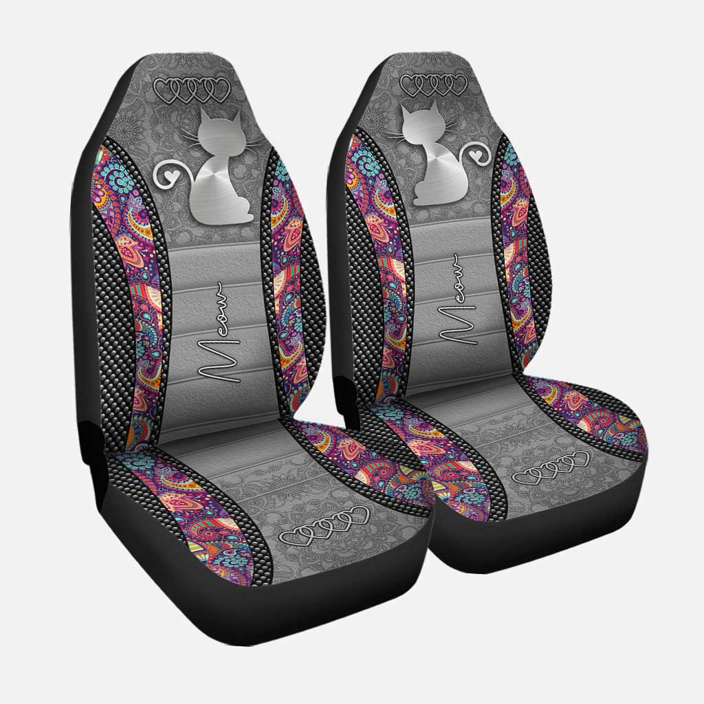 Cute Cat Meow Cat Seat Covers 0622