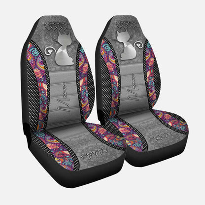 Cute Cat Meow Cat Seat Covers 0622