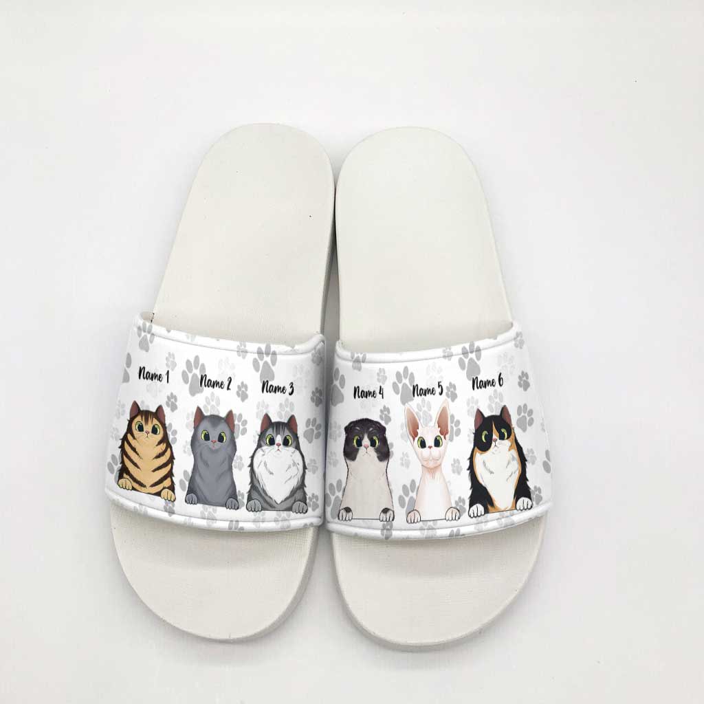 Love Cats - Personalized Slide Sandals