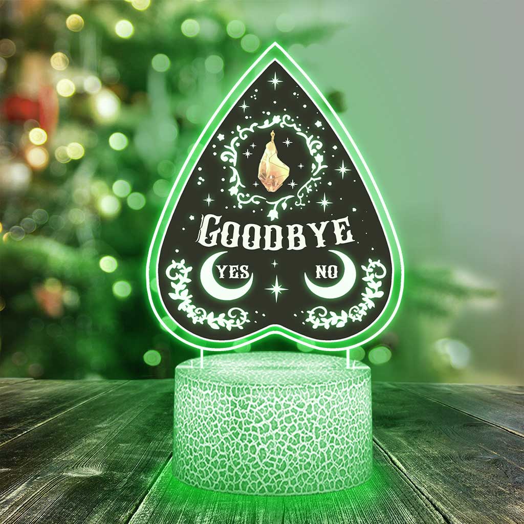 Planchette Light - Witch Shaped Plaque Light Base