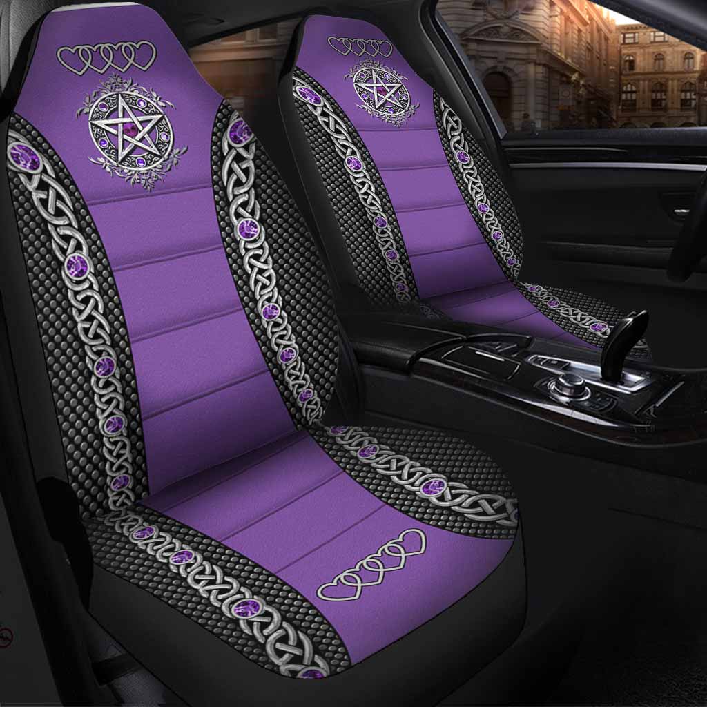 Witch Pentagram Seat Covers