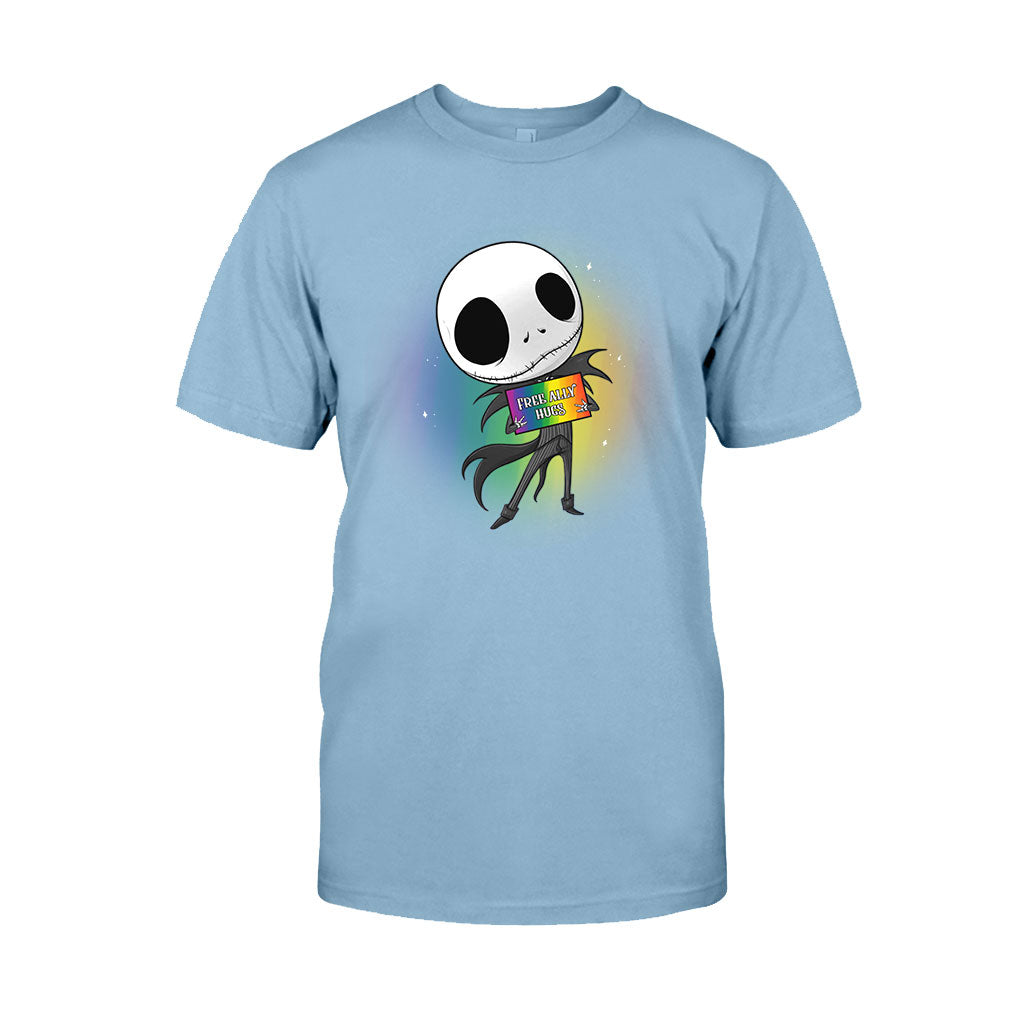 Free Ally Hugs Are - LGBT Support T-shirt and Hoodie
