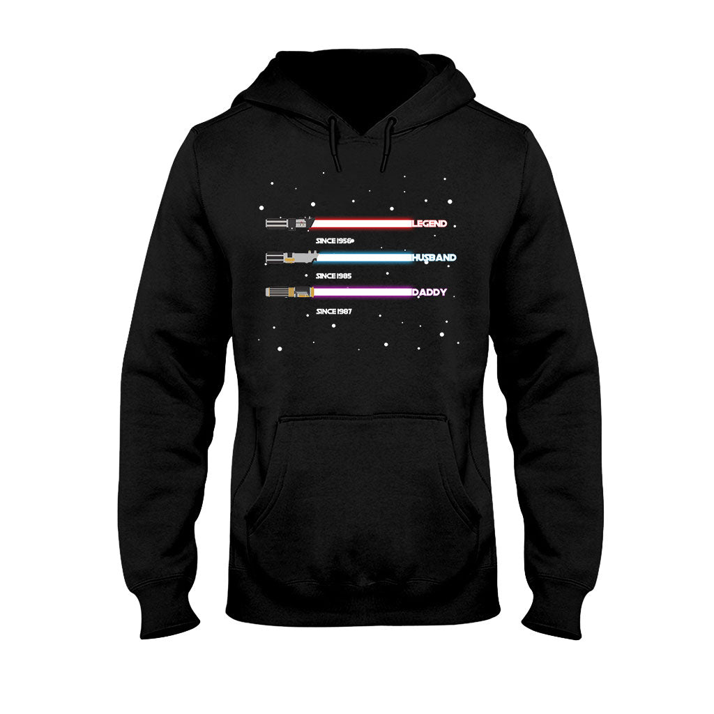 Legend Husband Daddy - Personalized Father's Day T-shirt and Hoodie