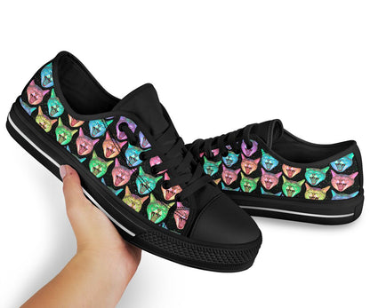 Space Cats Cat Low Top Shoes 0622