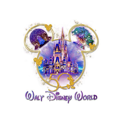 Magical World - Christmas Mouse Decal Full