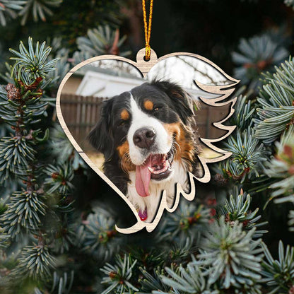 Your Paws Were Ready But Our Hearts Were Not - Personalized Christmas Dog Ornament (Printed On Both Sides)