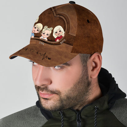 Best Dad Ever - Personalized Father Classic Cap