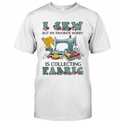 Collecting Fabric  - Sewing T-shirt And Hoodie 062021