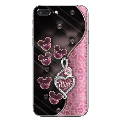 Happiest Grandma On Earth Rose Gold - Personalized Mother's Day Grandma Phone Case
