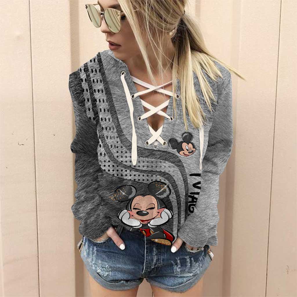 Magic Mouse Ears - Personalized Mouse Off Shoulder Long Sleeve Dress