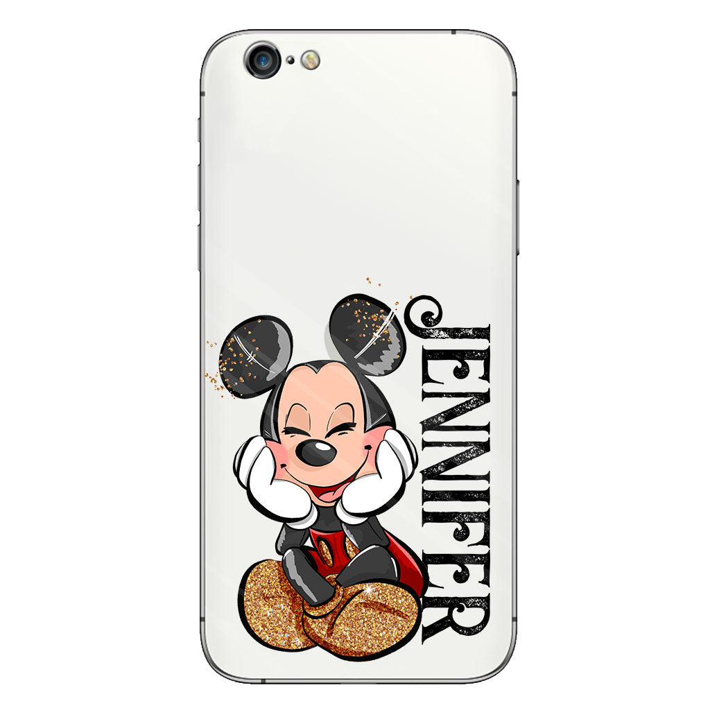 Best Day Ever - Personalized Mouse Clear Phone Case