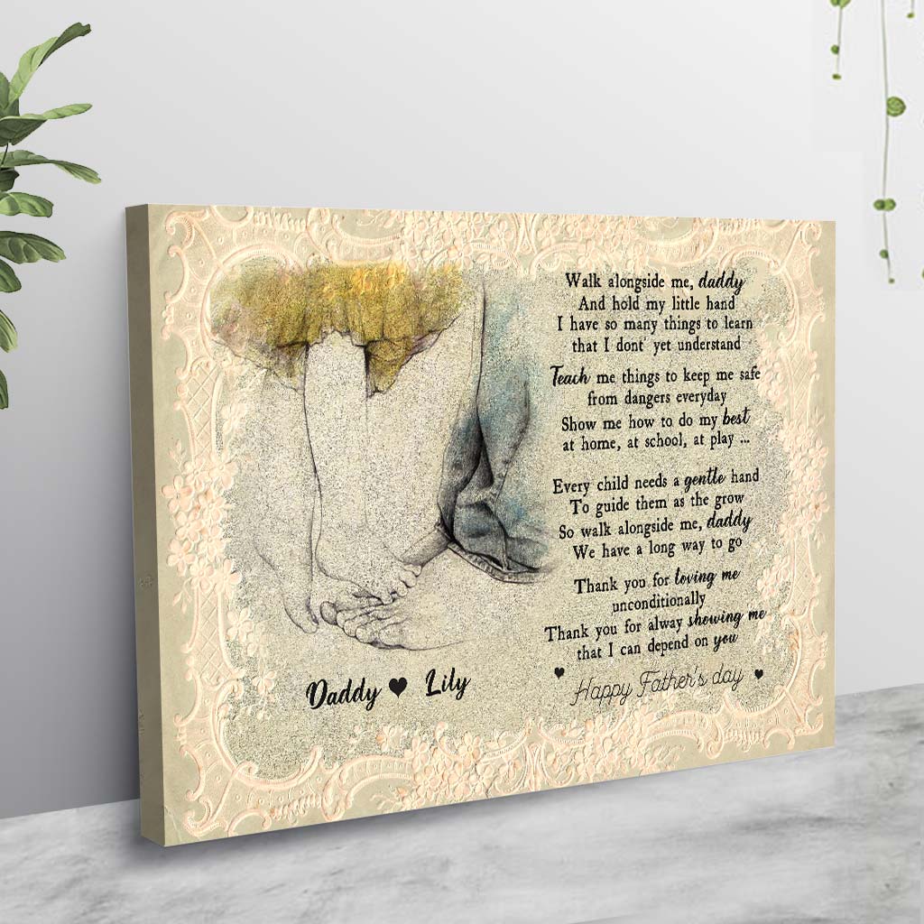 You Will Stay There Forever - Personalized Father's Day Father Poster