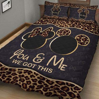 Magic - Personalized Mouse Quilt Set