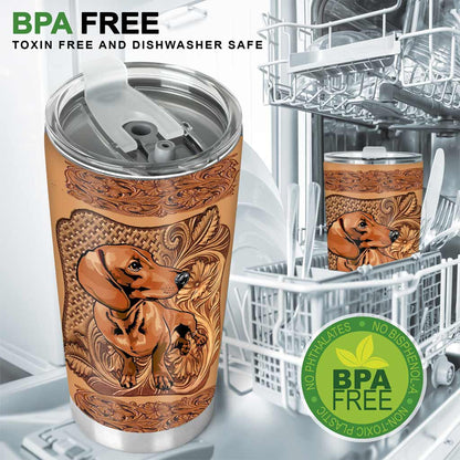 I Love My Dog Dog Tumbler 0622