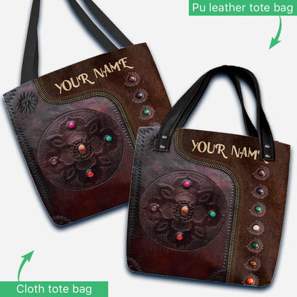 Witch Pentagram - Personalized Witch Tote Bag