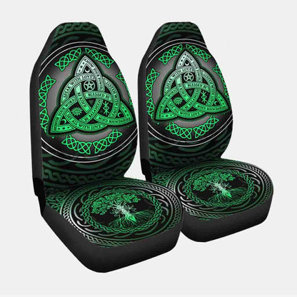 Celtic Triquetra Wicca - Witch Seat Covers 0822
