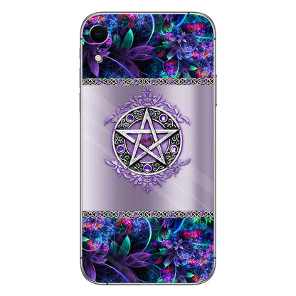 Purple Pentacle Witch - Personalized Phone Case