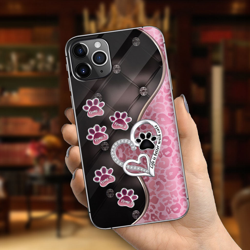 Cat Mom - Personalized Cat Phone Case
