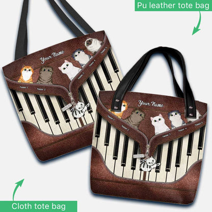 Home Is Where My Cat Is - Personalized Tote Bag