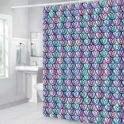 Magical Journey - Mouse Bathroom Curtain & Mats Set