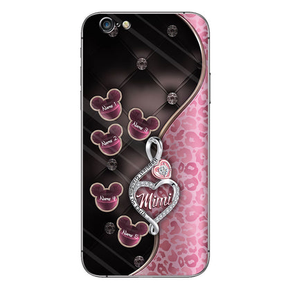 Happiest Grandma On Earth Rose Gold - Personalized Mother's Day Grandma Phone Case